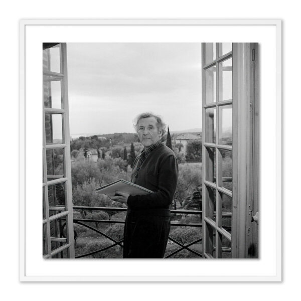 Marc Chagall Posing on His Terrace by Getty Images