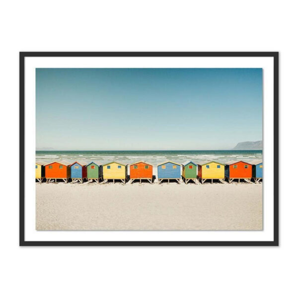 Muizenberg Huts by Coy Aune