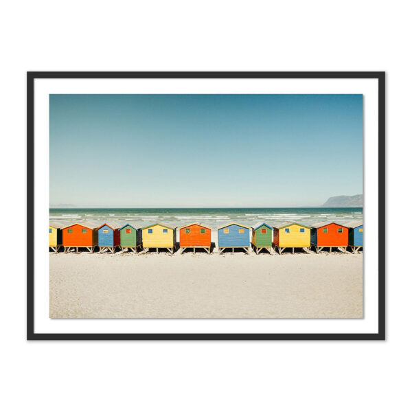 Muizenberg Huts by Coy Aune
