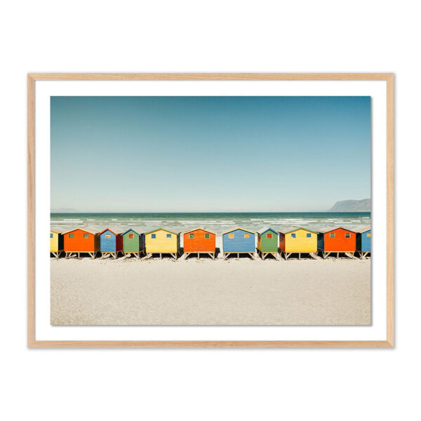 Muizenberg Huts by Coy Aune