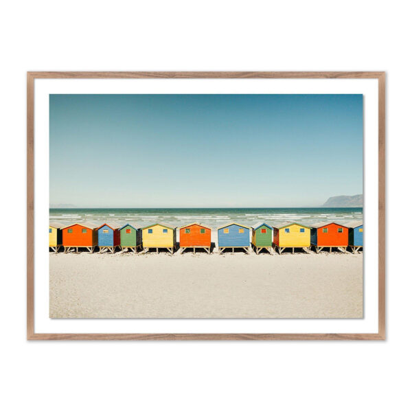 Muizenberg Huts by Coy Aune