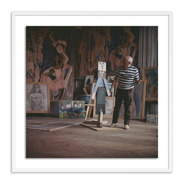 Pablo Picasso at Work by Getty Images, Medium