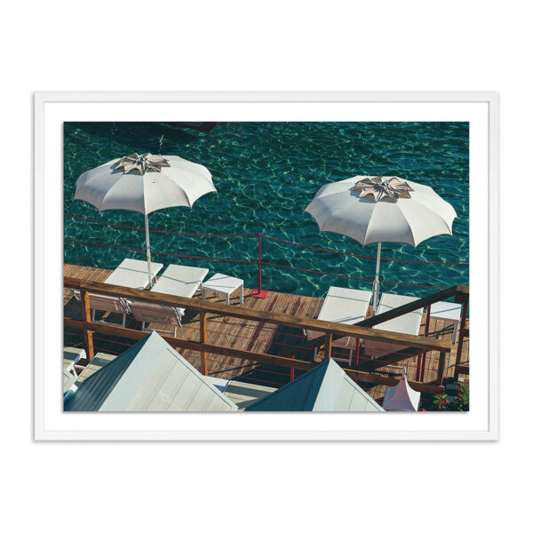 Paraggi Umbrellas by Natalie Obradovich