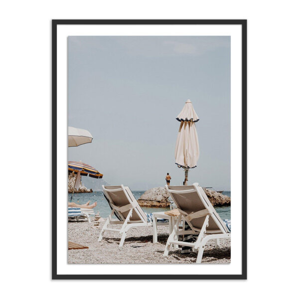 People Watching From a Lounge Chair