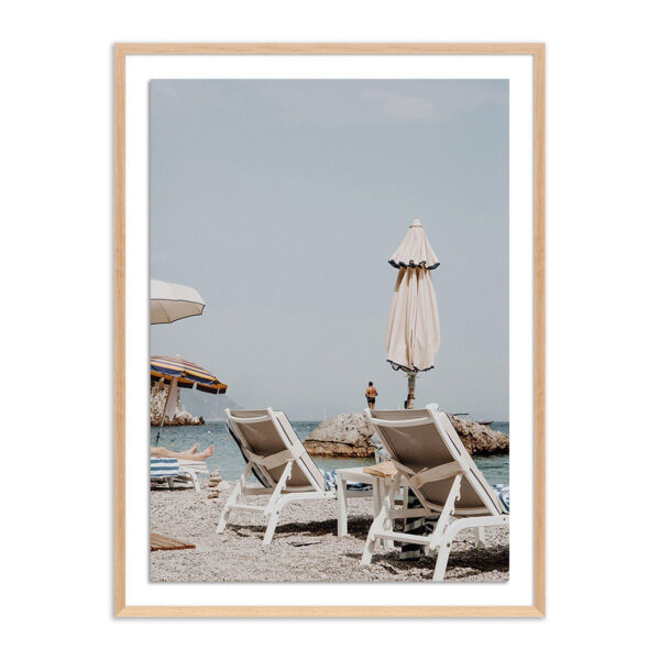 People Watching From a Lounge Chair