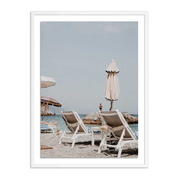 People Watching From a Lounge Chair