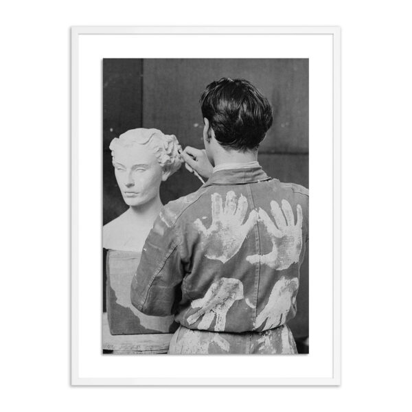 Sculptor at Work by Getty Images, Oversized