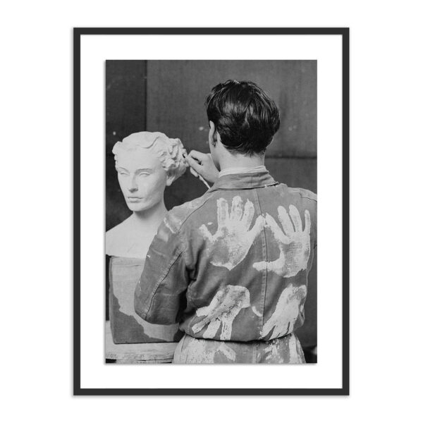 Sculptor at Work by Getty Images, Oversized