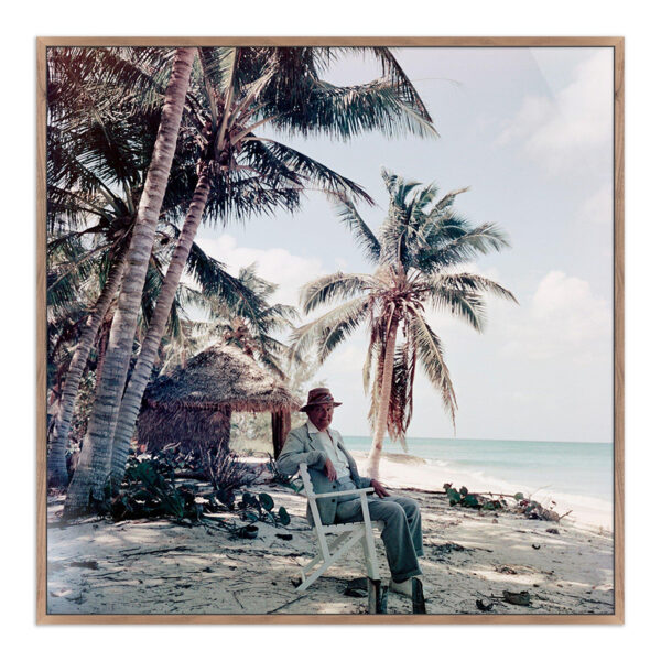 T.S. Eliot by Slim Aarons, Small