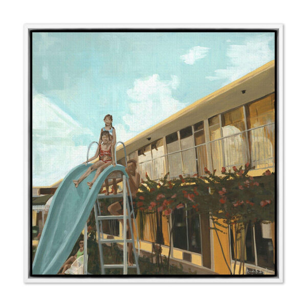 Texas Pool, Aug. 1970 by Amanda Snyder, Large