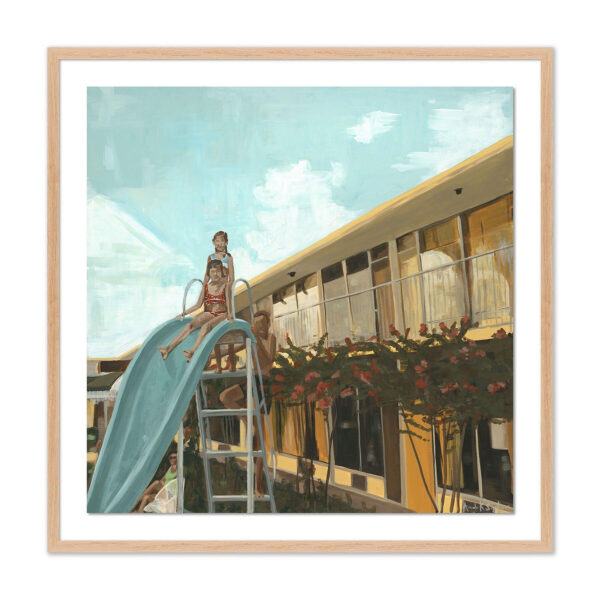 Texas Pool, Aug. 1970 by Amanda Snyder, Large