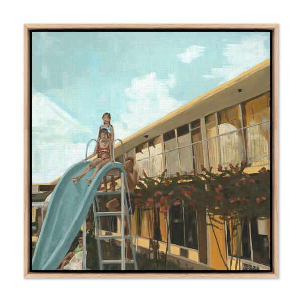 Texas Pool, Aug. 1970 by Amanda Snyder, Small
