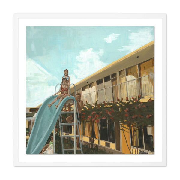 Texas Pool, Aug. 1970 by Amanda Snyder, Small