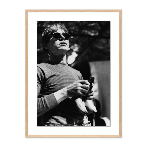 Warhol with Bananas by Getty Images, Medium