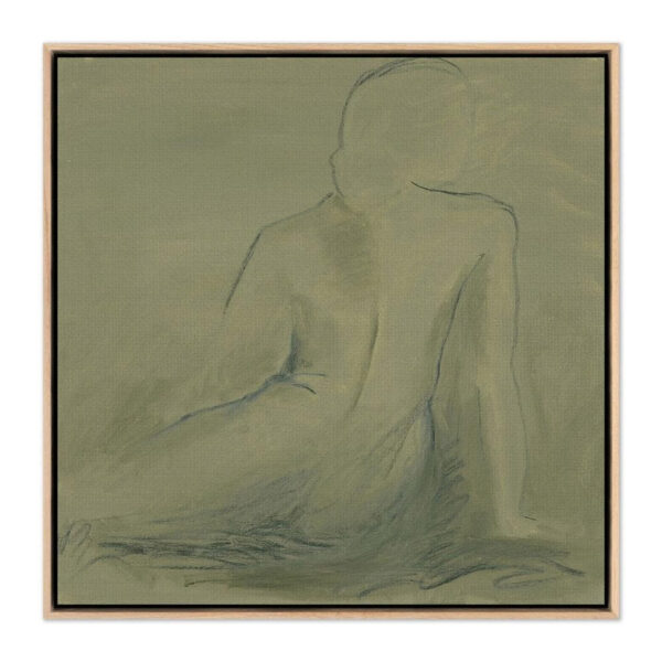 Woman at Rest II by Melody McMunn, Medium