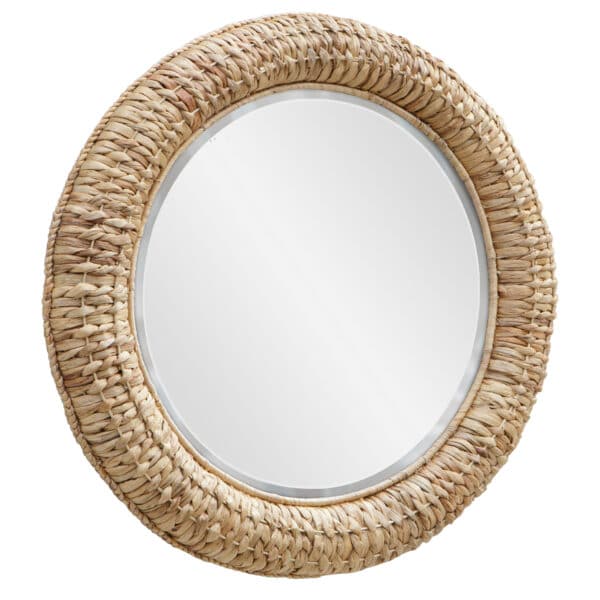 Twisted Seagrass Mirror
