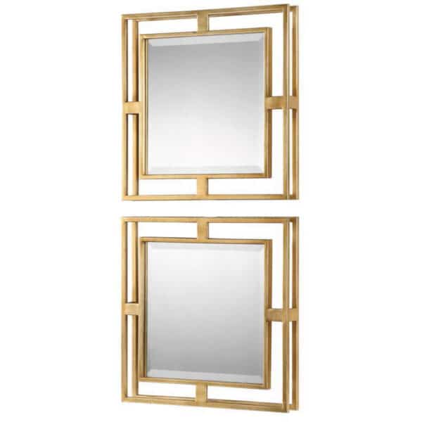 Allick Square Mirrors, Set of 2