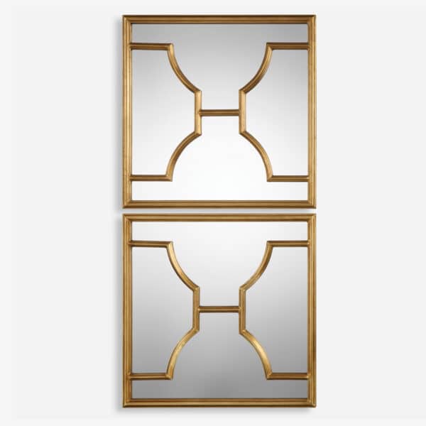 Misa Square Mirrors, Set of 2