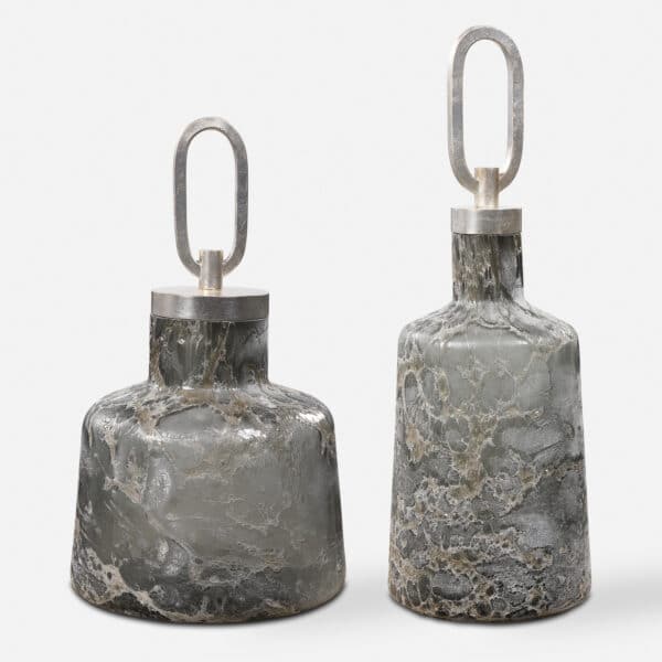 Storm Bottles, Set of 2
