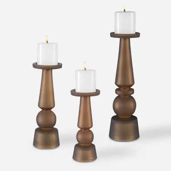 Cassiopeia Candle Holders, Set of 3
