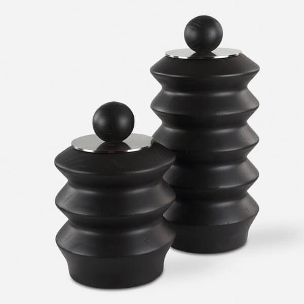 Accordion Containers, Set of 2