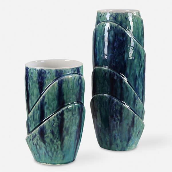Tranquil Duo Vases, Set of 2