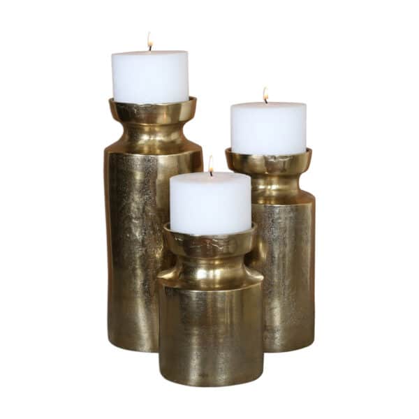 Amina Candle Holders, Set of 3