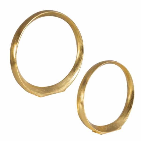 Jimena Ring Sculptures, Set of 2