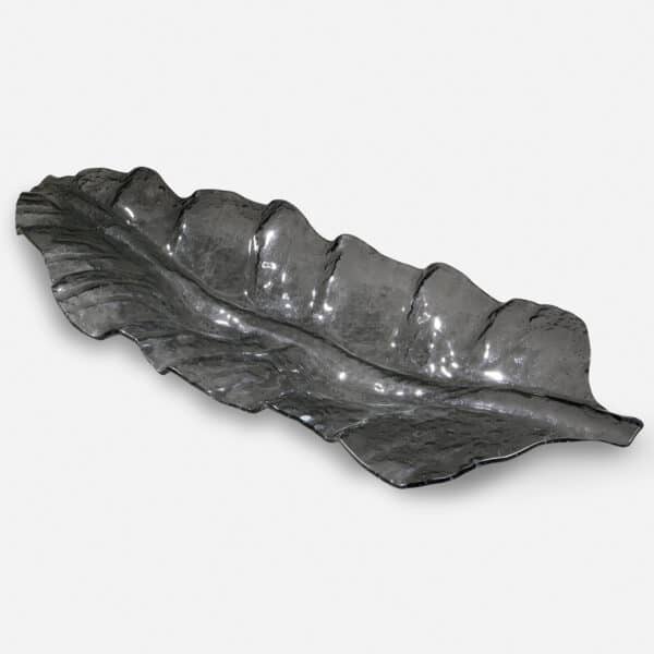 Smoked Leaf Tray