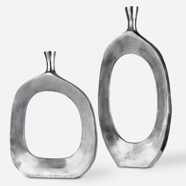 Cierra Vases, Set of 2