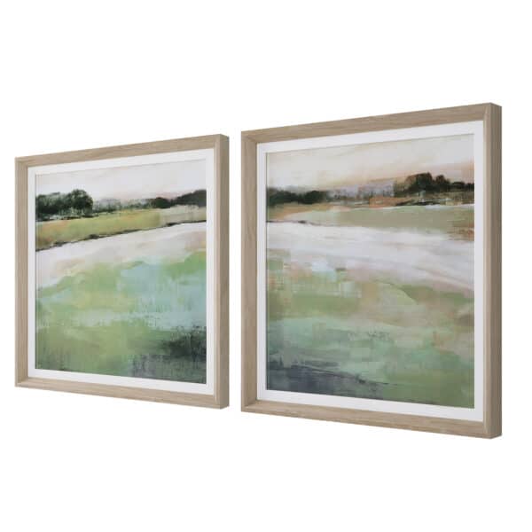 Vivid Vista Framed Prints, Set of 2
