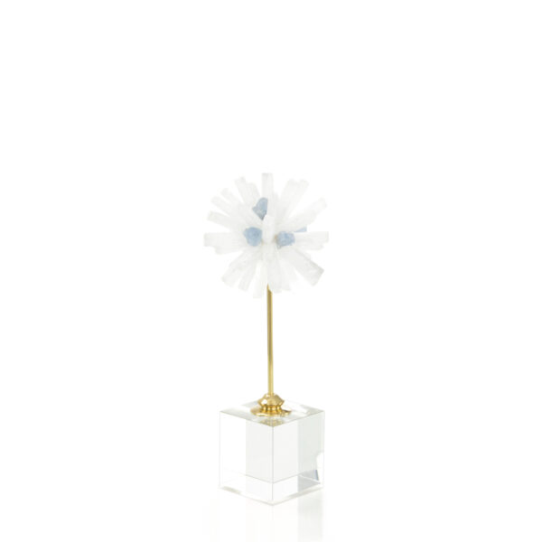 Selenite Starburst Sculpture III