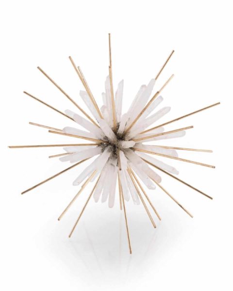 Quartz and Brass Starburst