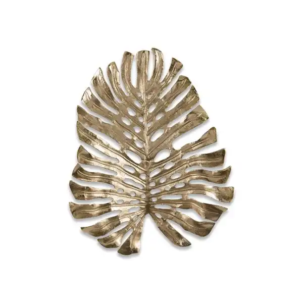 Gilded Palm Leaf Sculpture