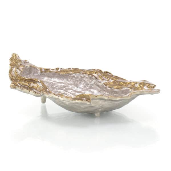 Single Oyster Enamel Bowl