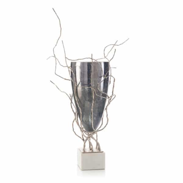 Profusion of Saplings with Glass Vase