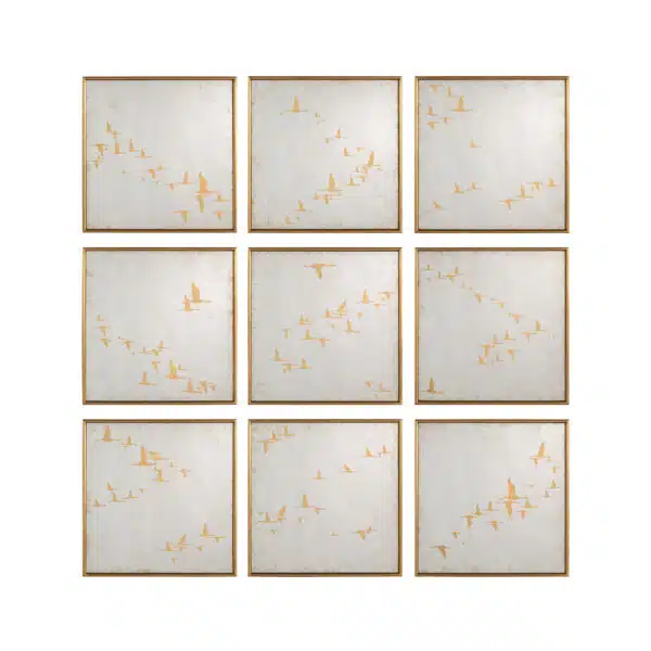Migration Mirrors, Set of 9