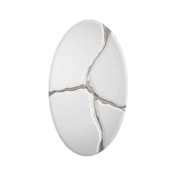 Lucca Silver Mirror