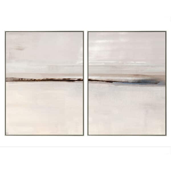Carol Benson-Cobb's Landscape No. Five Diptych