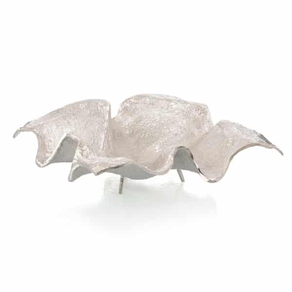 Draped Fabric Square Bowl