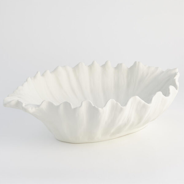 Organic Wave Oval Bowl