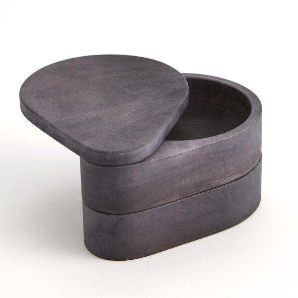 Alabaster Teardrop Double Box