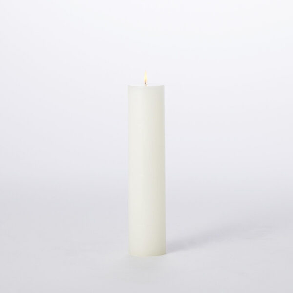 Unscented Pillar Candle