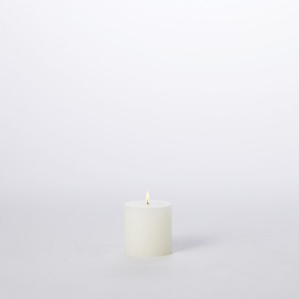 Unscented Pillar Candle