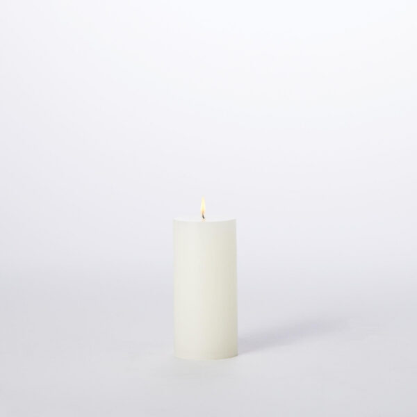 Unscented Pillar Candle
