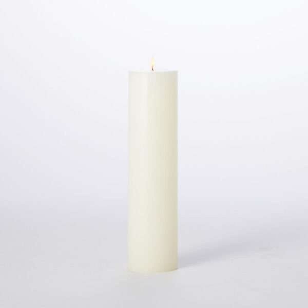Unscented Pillar Candle