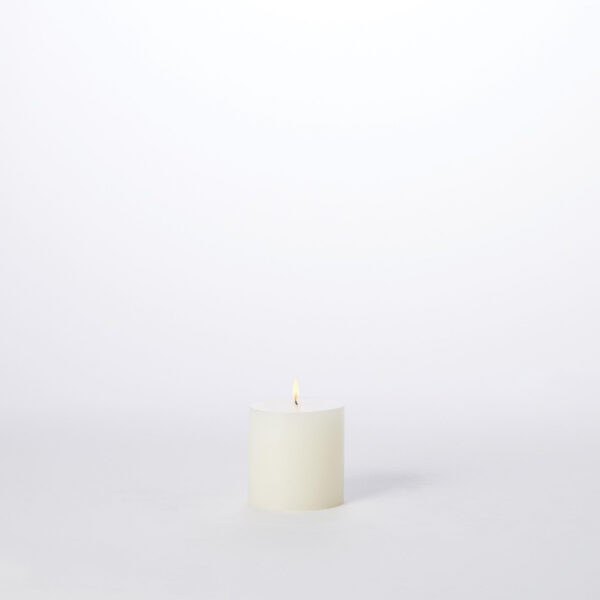 Unscented Pillar Candle