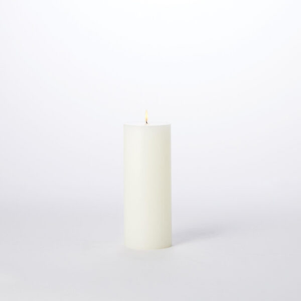 Unscented Pillar Candle