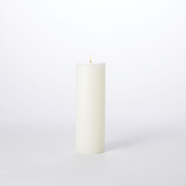 Unscented Pillar Candle