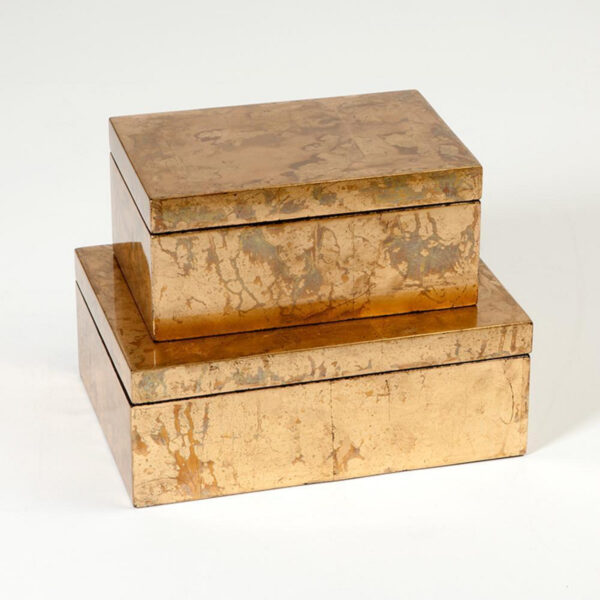Luxe Gold Leaf Box